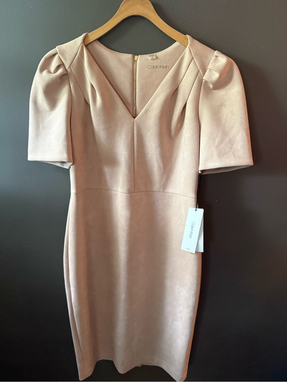 Calvin Klein Blush Sheath Dress